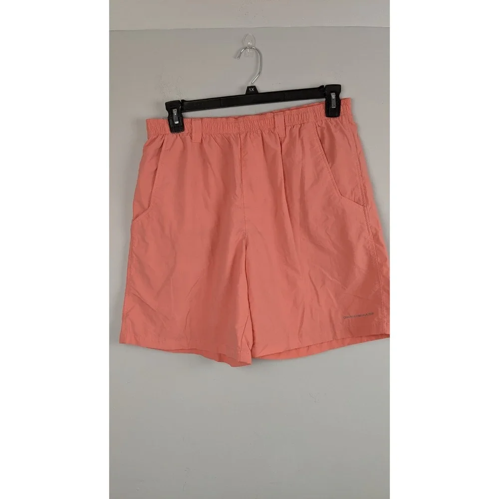 Columbia PFG Men's M Coral Fishing/Swim Shorts – Nylon, No‎ Mesh Lining